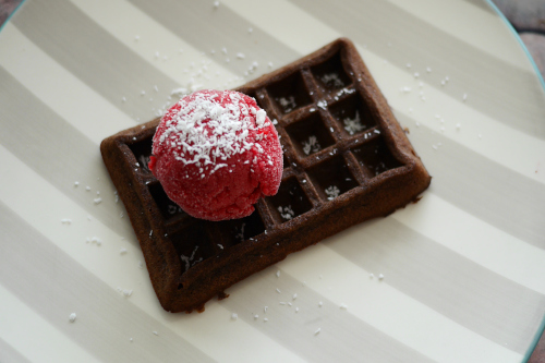 gaufre chocolat et miel - votre dieteticienne - valerie coureau